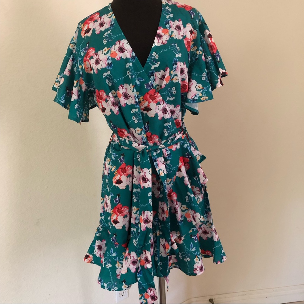 Wrap around dress